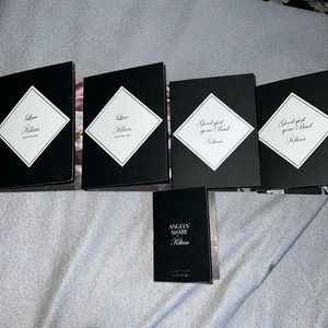 Kilian sample purfume, 2 love, 2 good girl gone bad, one angels share
